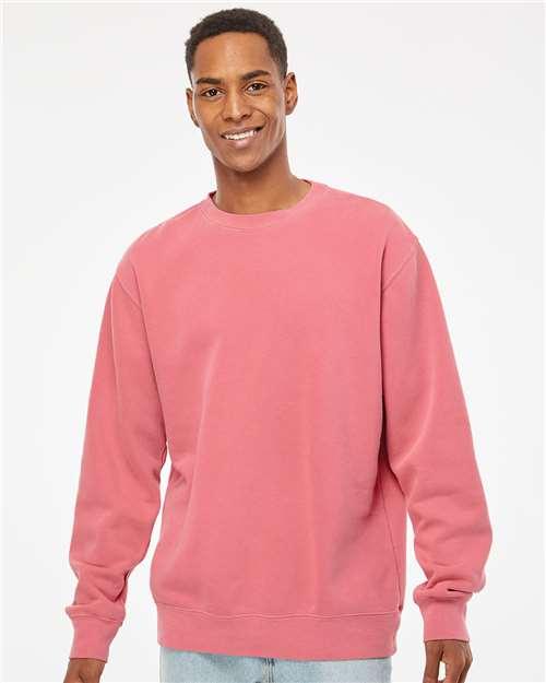 Unisex Midweight Pigment-Dyed Crewneck Sweatshirt - PRM3500 - Colortex Screen Printing & Embroidery