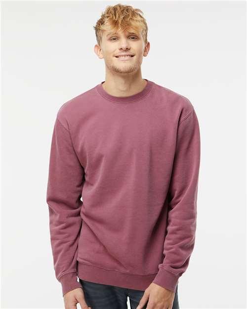 Unisex Midweight Pigment-Dyed Crewneck Sweatshirt - PRM3500 - Colortex Screen Printing & Embroidery