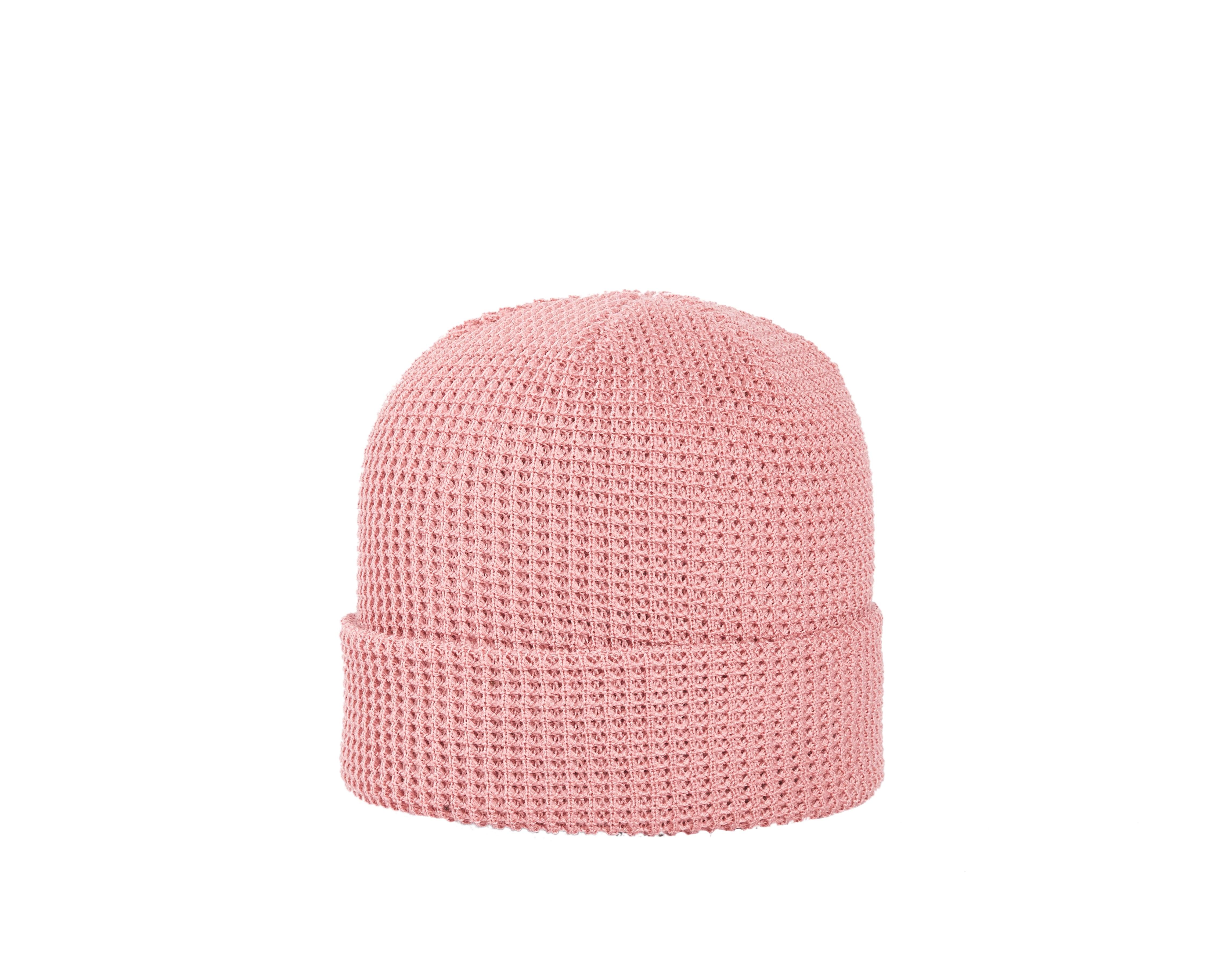 Waffle Knit Cuffed Beanie Made In Canada - Colortex Screen Printing & Embroidery