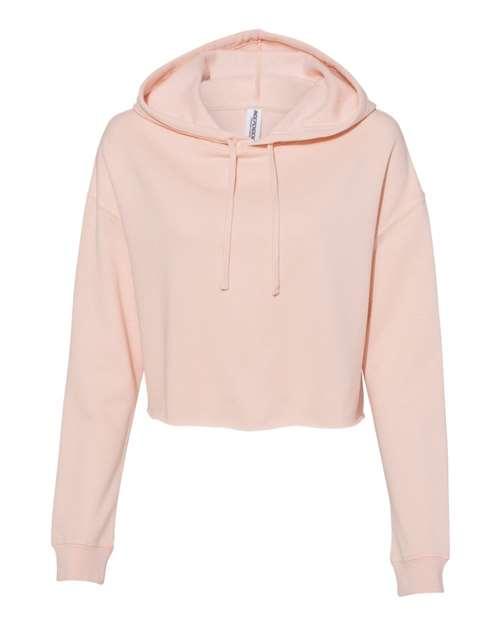 Women’s Lightweight Cropped Hooded Sweatshirt - Colortex Screen Printing & Embroidery