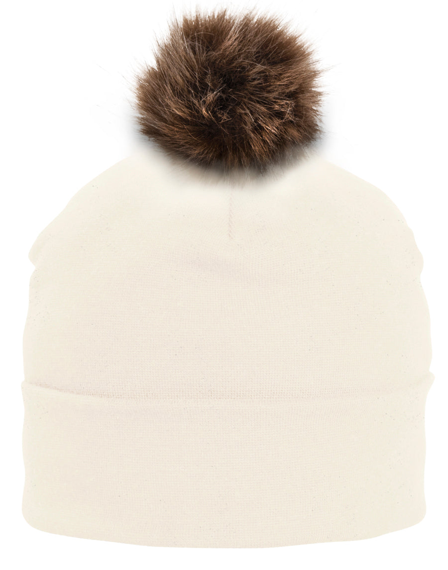 100018U - Unisex pom pom toque - Colortex Screen Printing & Embroidery