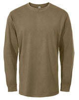 100123U - Garment dyed long sleeve t - shirt