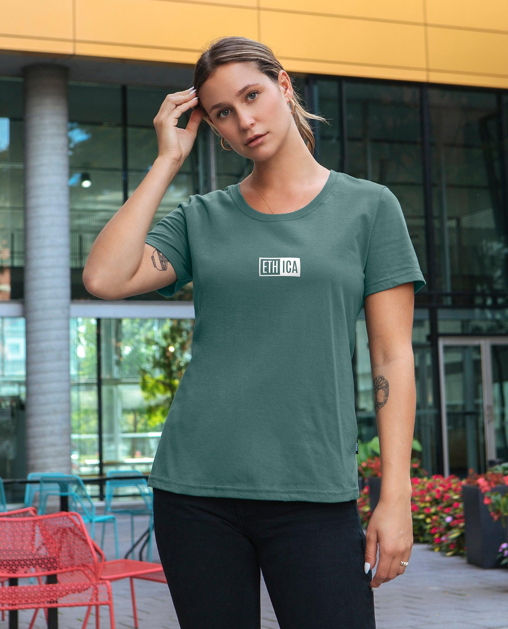 100L2YW – Women’s crewneck t-shirt - Colortex Screen Printing & Embroidery