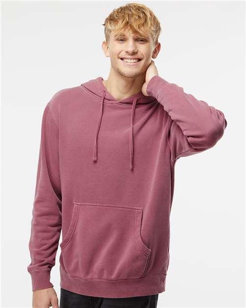 Unisex Midweight Pigment-Dyed Hooded Sweatshirt - PRM4500 - Colortex Screen Printing & Embroidery