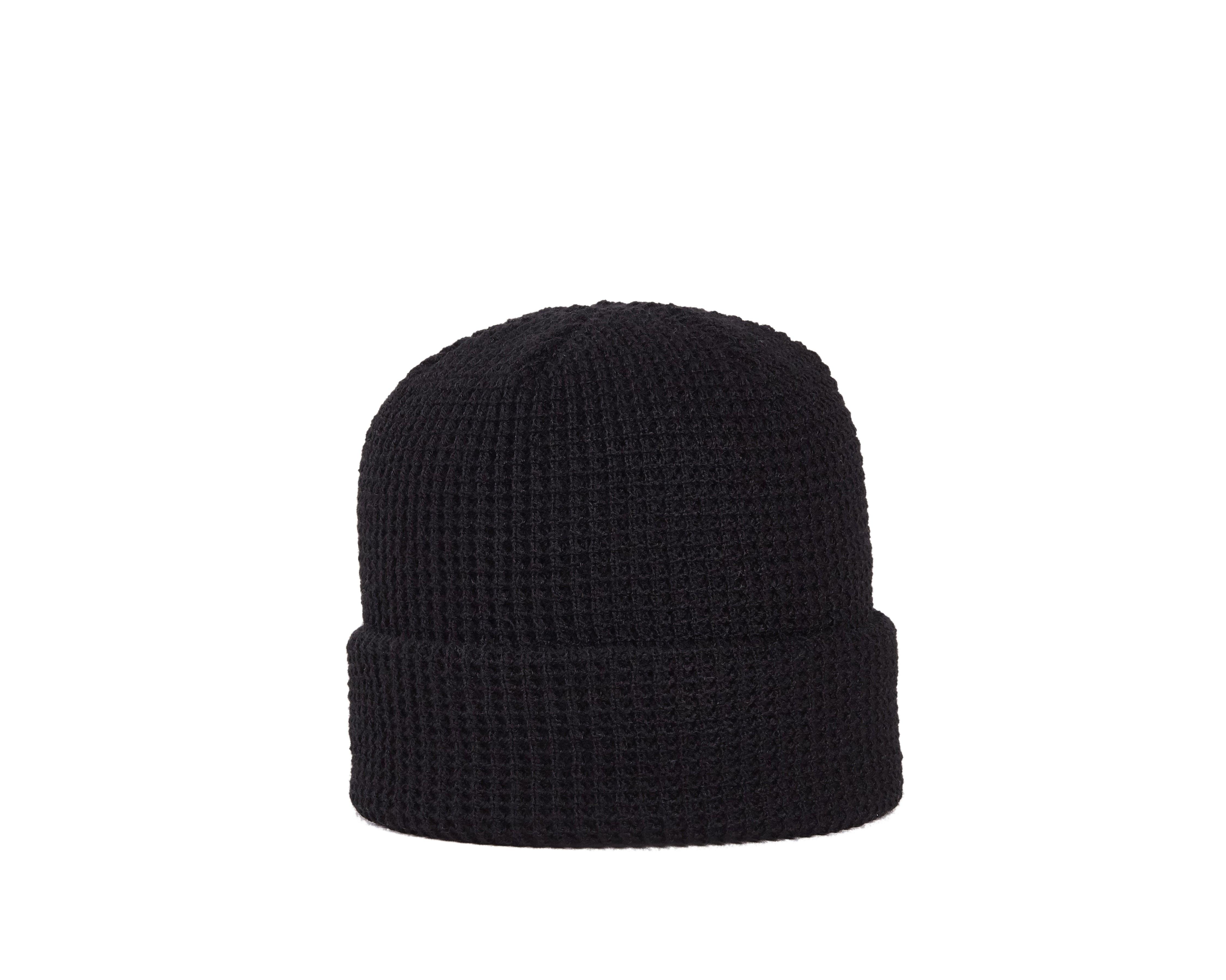 Waffle Knit Cuffed Beanie Made In Canada - Colortex Screen Printing & Embroidery